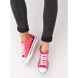 Zapatillas rosa XL19P Peachred petrol rosado 4