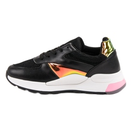 Calzado deportivo casual negro multicolor 1 Calzado deportivo casual negro multicolor 1