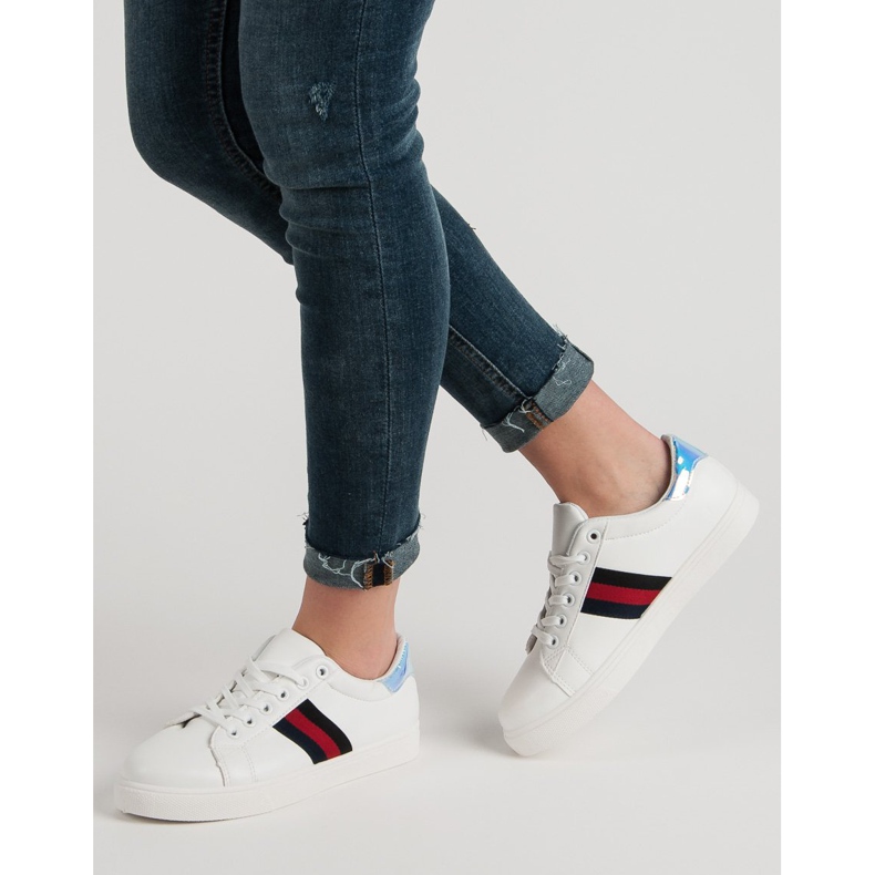 Calzado deportivo casual blanco 1