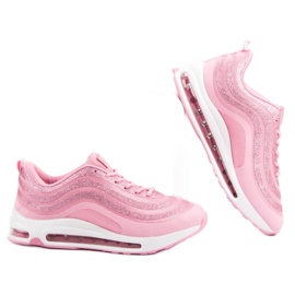Calzado deportivo de moda rosado 6