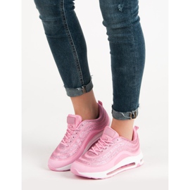 Calzado deportivo de moda rosado 1 Calzado deportivo de moda rosado 1