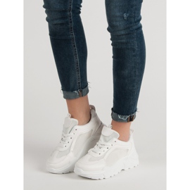 Calzado deportivo para mujer blanco 4