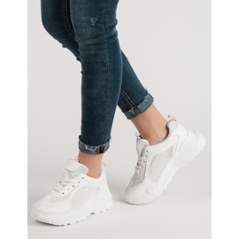 Calzado deportivo para mujer blanco 5