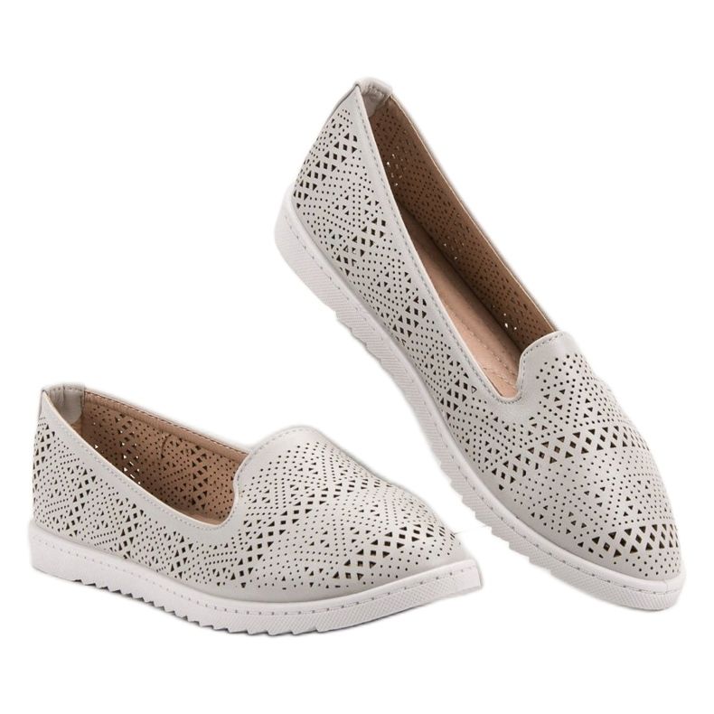 Weide Señores calados gris 1