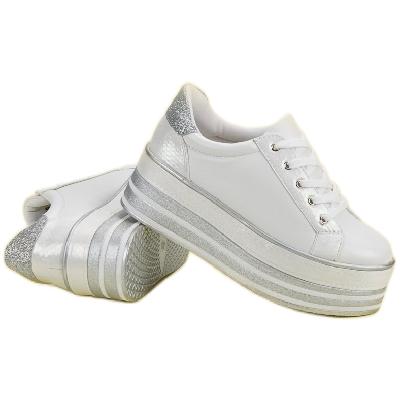 Weide Zapatillas en la plataforma blanco 1 Weide Zapatillas en la plataforma blanco 1