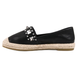 Bestelle Alpargatas Negras Con Tachuelas negro 2