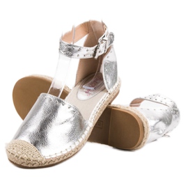 Best Shoes Alpargatas Con Jets gris 2