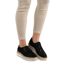 Clowse Alpargatas negras negro 2