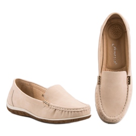 Anesia Paris Mocasines beige 1