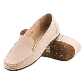 Anesia Paris Mocasines beige 2