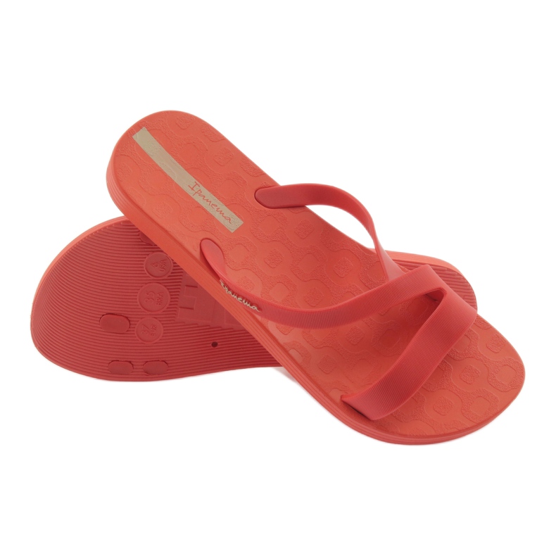 Ipanemai folla de mujer -flops 26263 rojo 4