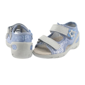 Calzado infantil befado pu 065X122 azul gris 4