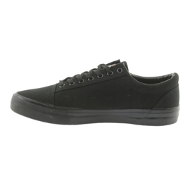 Zapatillas negras DK AlaVans atadas negro 2