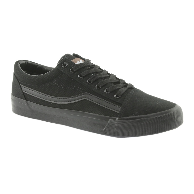 Zapatillas negras DK AlaVans atadas negro 1