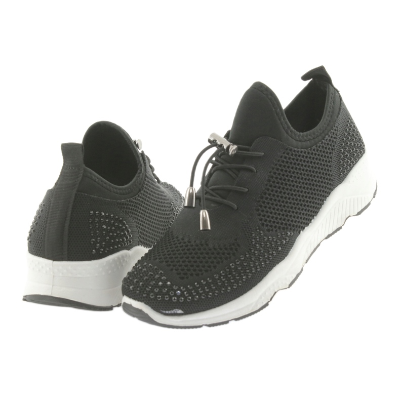 Chorros deportivos DK FS19 negros para mujer 4