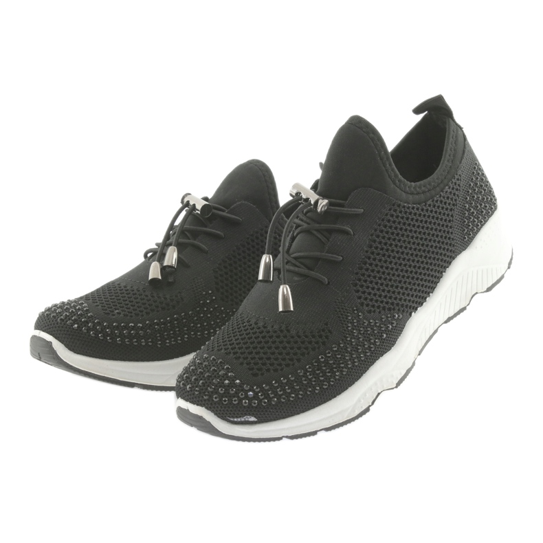 Chorros deportivos DK FS19 negros para mujer 3