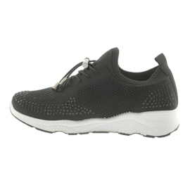 Chorros deportivos DK FS19 negros para mujer 2