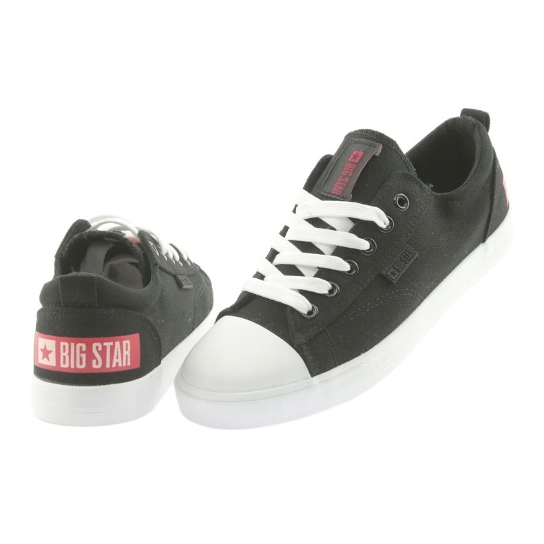 Big Star Classic Sneakers Black Black 274877 negro 4 Big Star Classic Sneakers Black Black 274877 negro 4