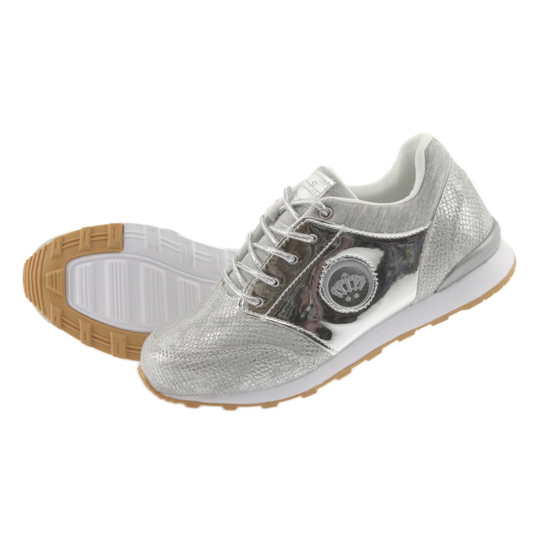 Deportivo American Club ES10 plata gris 5