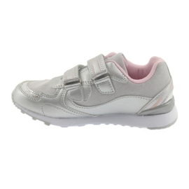Deportivo Velcro American Club ES18 sebrne gris 2
