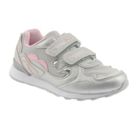 Deportivo Velcro American Club ES18 sebrne gris 1
