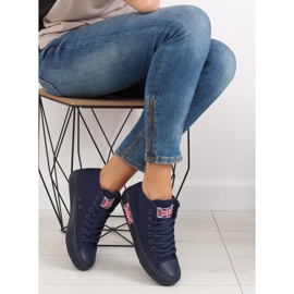 Zapatillas con la bandera N003 Navy II-GAT azul marino 5