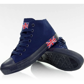 Zapatillas con la bandera N003 Navy II-GAT azul marino 2