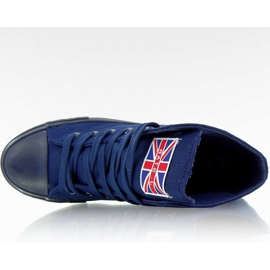 Zapatillas con la bandera N003 Navy II-GAT azul marino 1