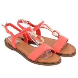 Sandalias coral mujer WL024 Fuschia rosado 3