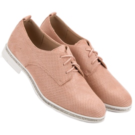 Seastar Zapatos empolvados con cristales rosado 2