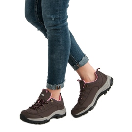 Zapatos de trekking marrones marrón 4