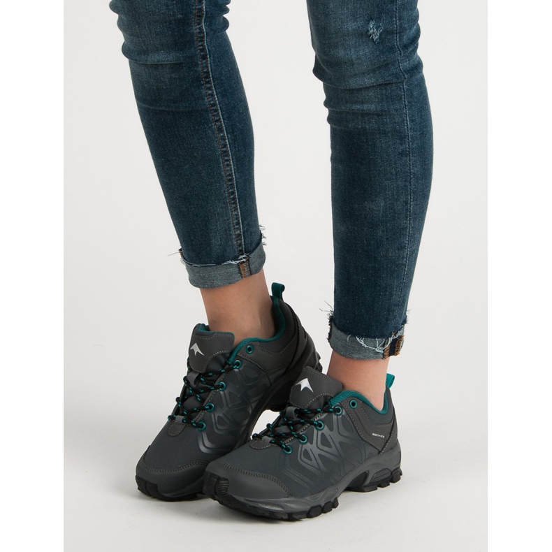 Zapatos de trekking grafito gris 2