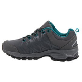Zapatos de trekking grafito gris 1