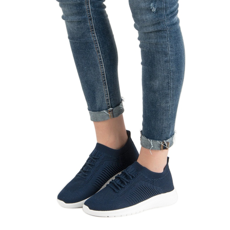 Primavera Calzado Textil Ligero azul 1