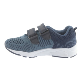 American Club Zapatillas deportivas American CA05 con velcro azul marino 2