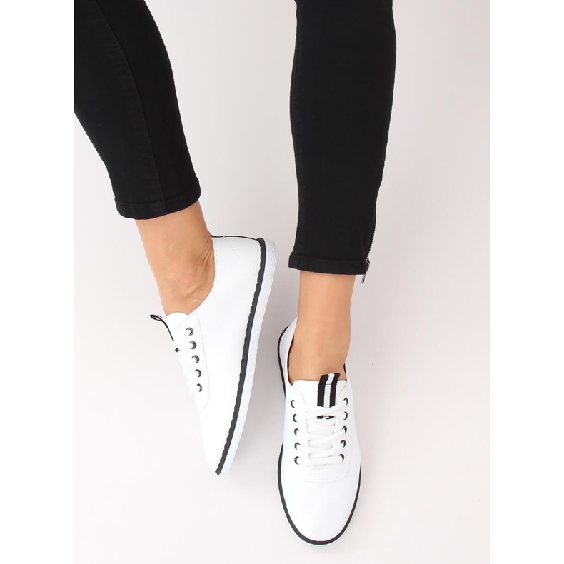 Zapatillas de mujer en blanco y negro XJ-2918 Black 1