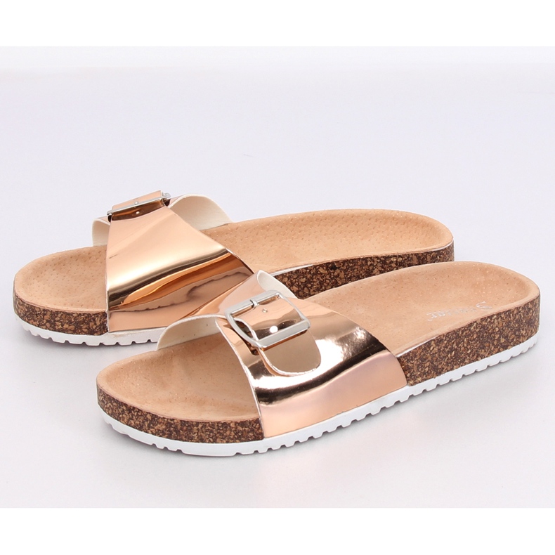 Chanclas de metal champagne DD94P Champagne II-GAT rosa 1