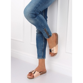 Chanclas de metal champagne DD94P Champagne II-GAT rosado 3