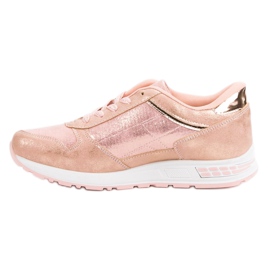 Zapatos deportivos rosas rosado 4