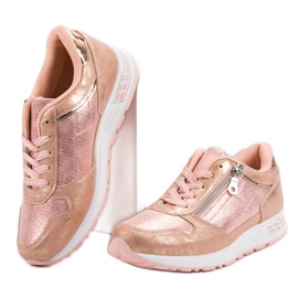 Zapatos deportivos rosas rosado 6