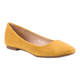 Primavera Bailarinas Clásicas Mostaza amarillo 2