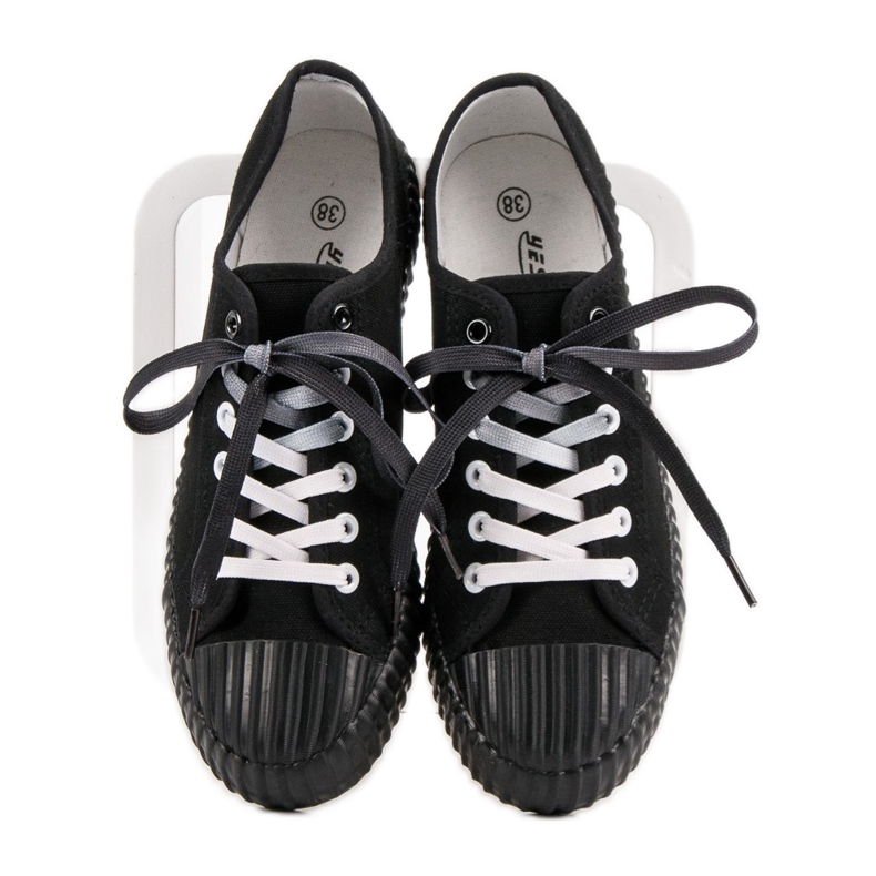 Yes Mile Zapatillas de deporte negras de moda negro 1