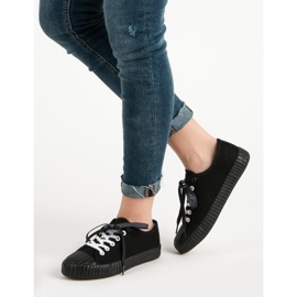 Yes Mile Zapatillas de deporte negras de moda negro 3