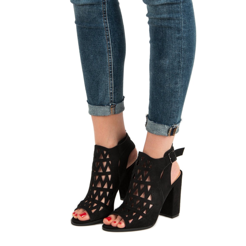 Chc Shoes Sandalias de calado negro 1