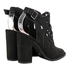 Chc Shoes Sandalias de calado negro 4
