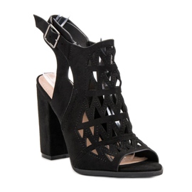 Chc Shoes Sandalias de calado negro 5