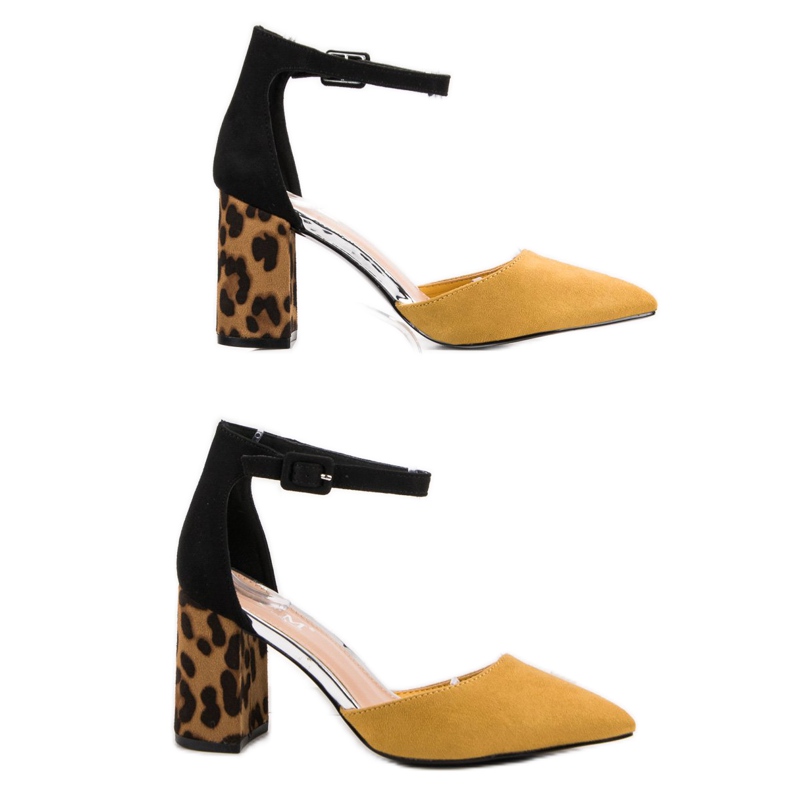 Cm Paris Bombas de moda Szpic amarillo 2