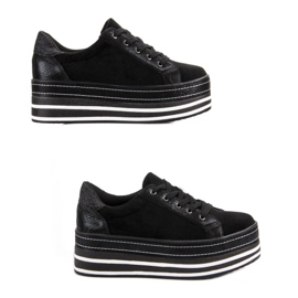 Weide Zapatillas en la plataforma negro 2 Weide Zapatillas en la plataforma negro 2