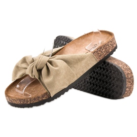 Anesia Paris Zapatillas de gamuza marrón 2