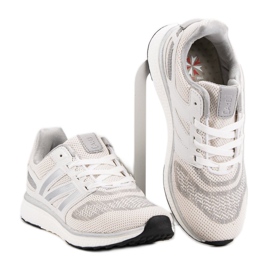 Ax Boxing Zapatos deportivos con malla blanco 3